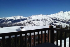 vue vallee hiver